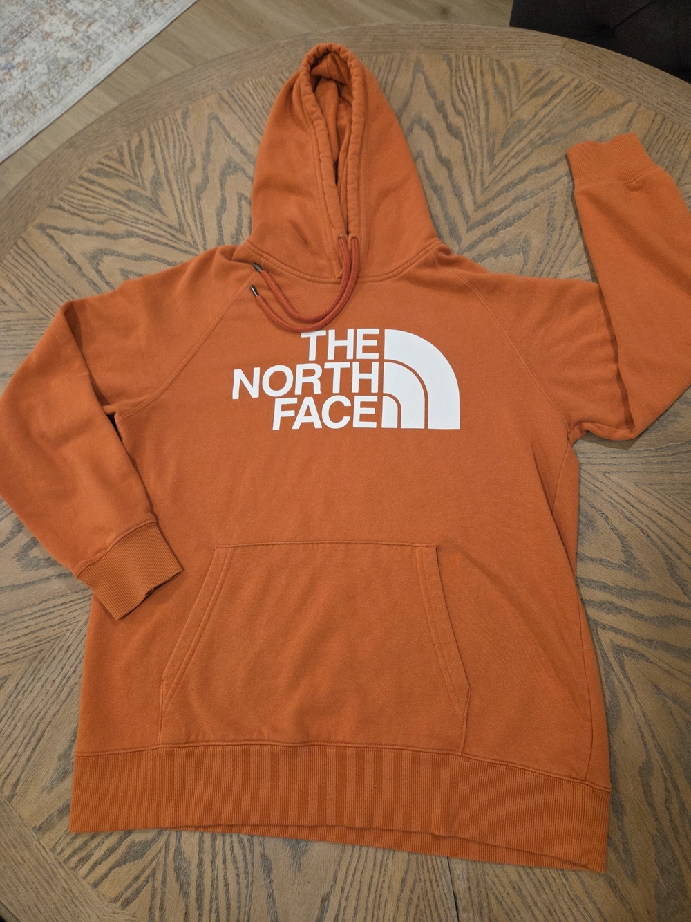 The North Face Half Dome Hoodie Women Medium Orange Gorpcore Athleisure M